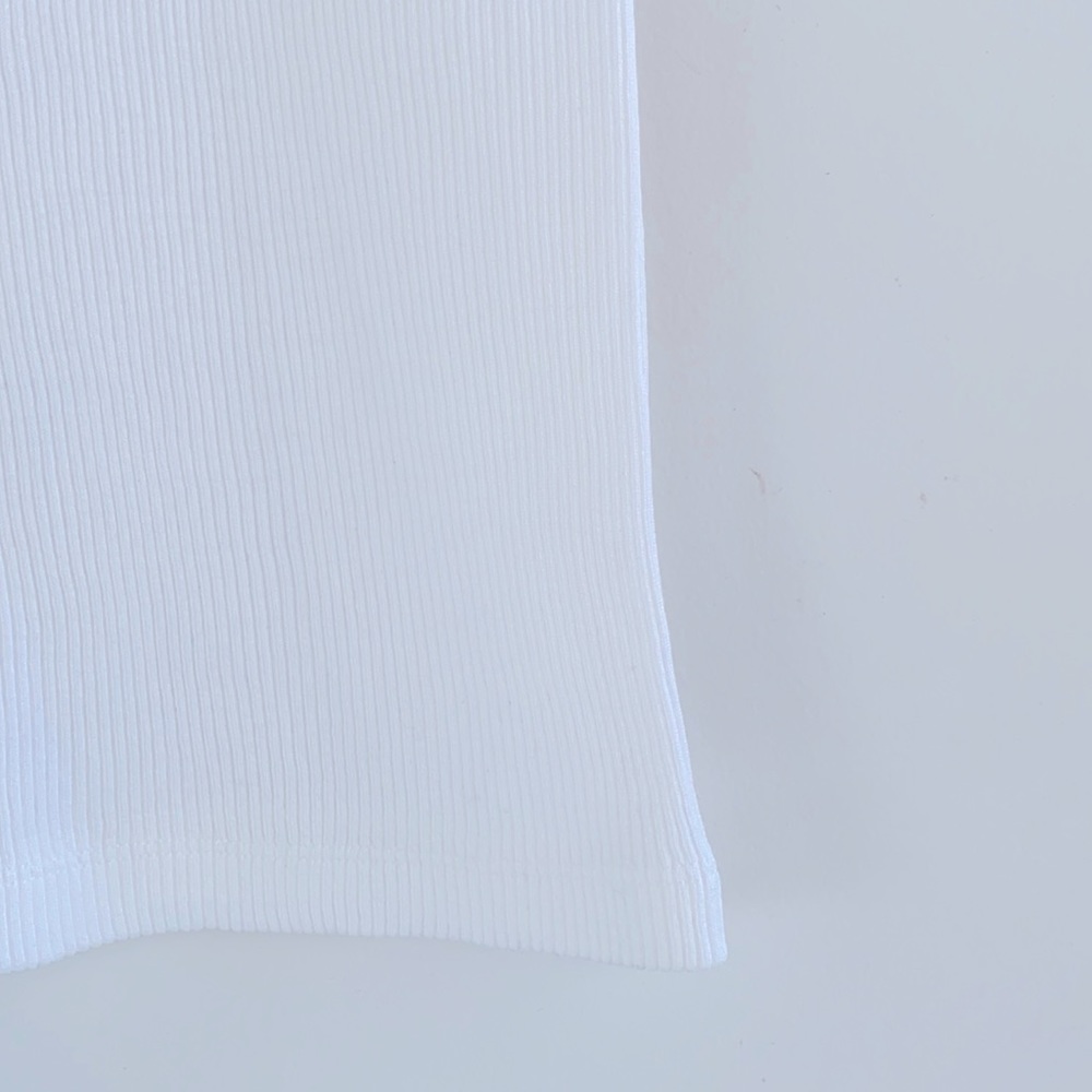 Banana Republic Heavyweight Ribbed Cap Sleeve Tee - Picture 6 of 11
